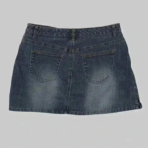 SMART SET ladies blue jean skirt  ~ ladies‎ size 7 - Picture 2 of 3